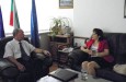 Среща с ръководителя на службата по търговско-икономически въпроси към посолството на България в Париж