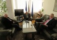 Станимир Цоцов, член на УС на БТПП, и г-н Иван Павлов, председател на „Рей холдинг“, проведоха среща с председателя Цветан Симеонов