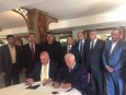 A meeting with the delegation from Nineveh Province, Iraq