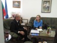 Meeting with the newly-appointed Ambassador of Bulgaria to Israel