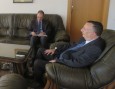 Новоназначеният пълномощен министър по икономическите и търговски въпроси към Посолството на Гърция посети БТПП