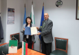 Honorary diploma of BCCI for the Ambassador of Algeria to Bulgaria