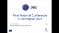 Финална конференция по проект ERIAS