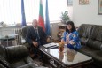 Среща с  новия български посланик в Кишинев – Мая Добрева